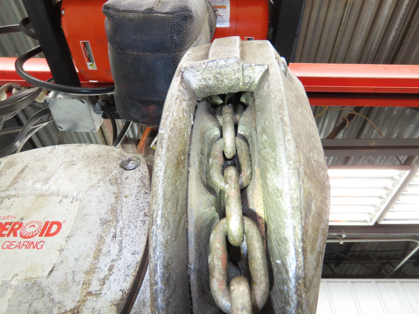 Coffing Superoid 2 Ton 4000Lb Manual Chain Fall Hand Hoist 12' 9" Lift