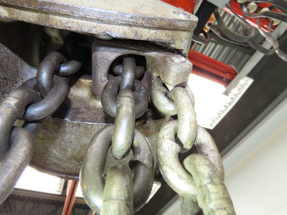 Coffing Superoid 2 Ton 4000Lb Manual Chain Fall Hand Hoist 12' 9" Lift