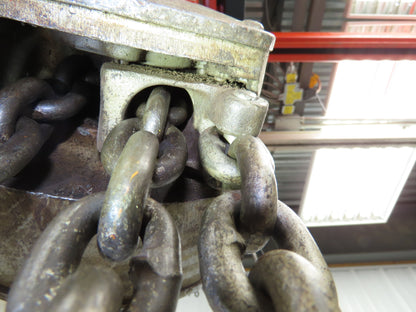 Coffing Superoid 2 Ton 4000Lb Manual Chain Fall Hand Hoist 12' 9" Lift