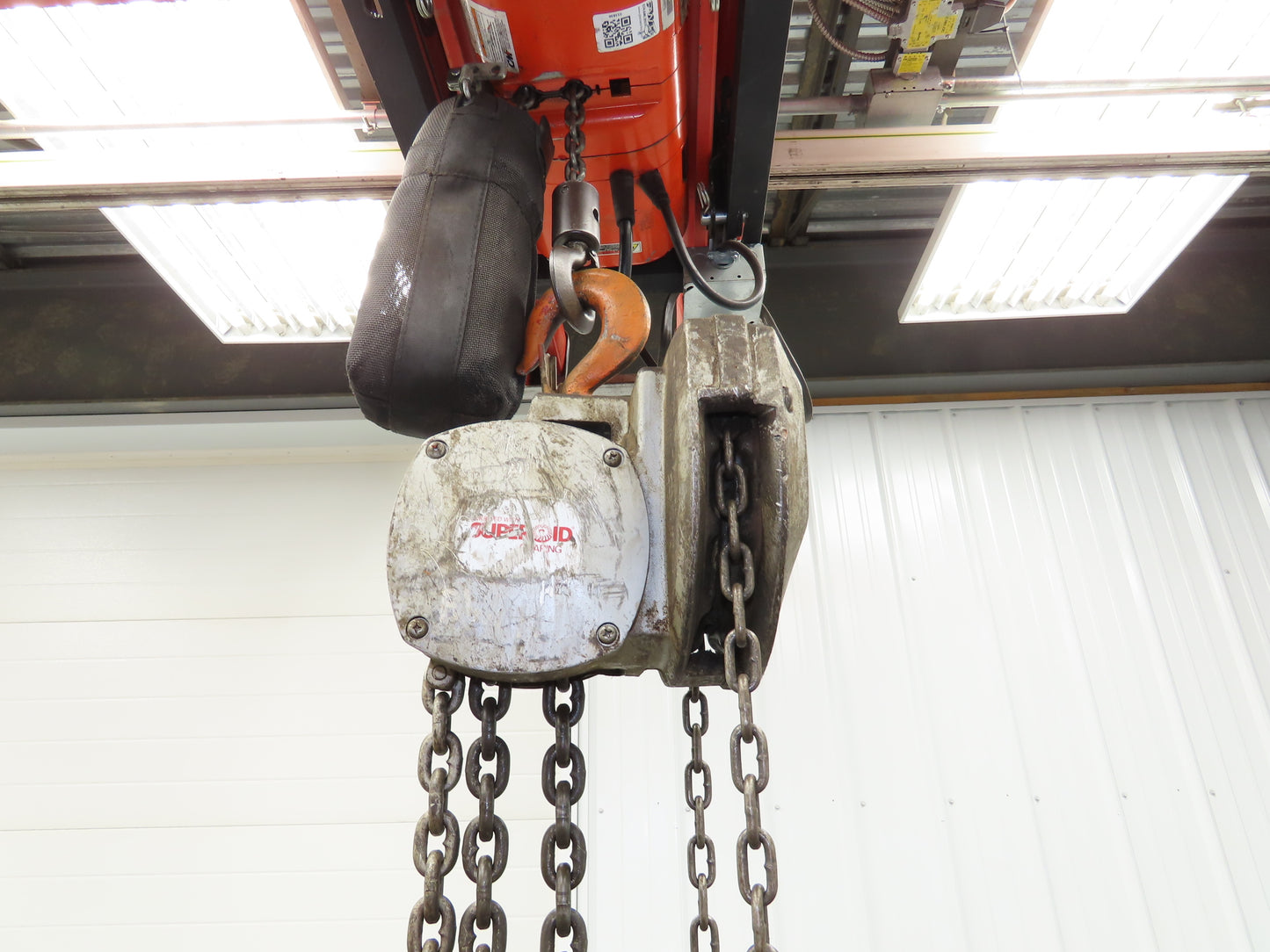 Coffing Superoid 2 Ton 4000Lb Manual Chain Fall Hand Hoist 12' 9" Lift