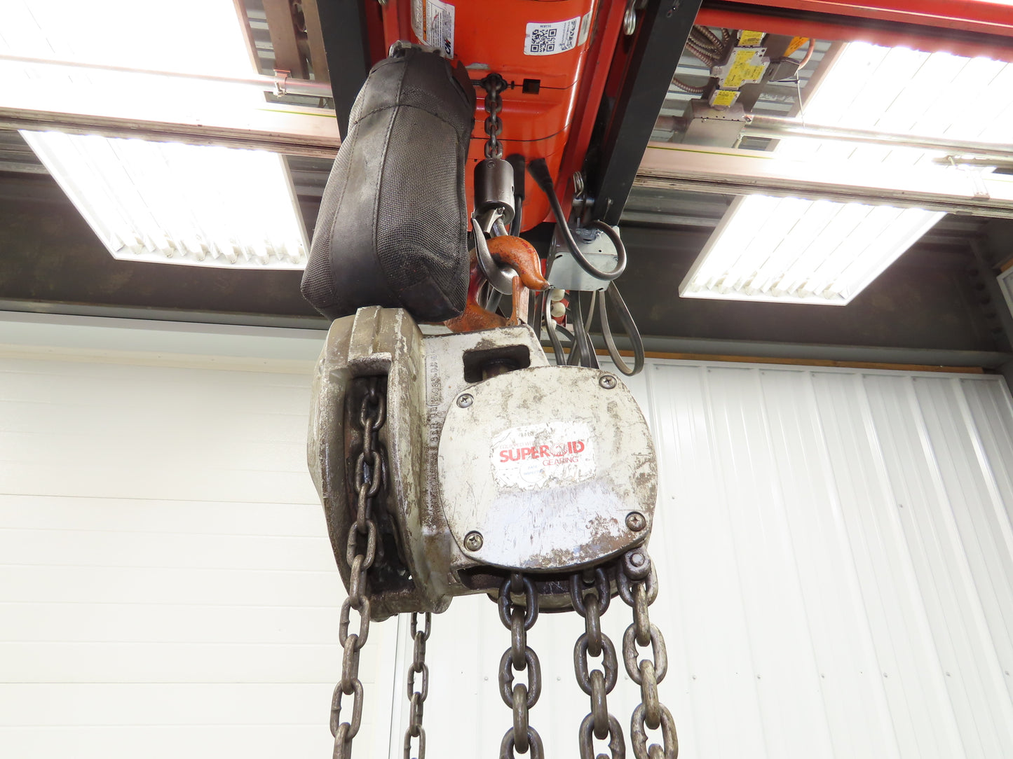 Coffing Superoid 2 Ton 4000Lb Manual Chain Fall Hand Hoist 12' 9" Lift