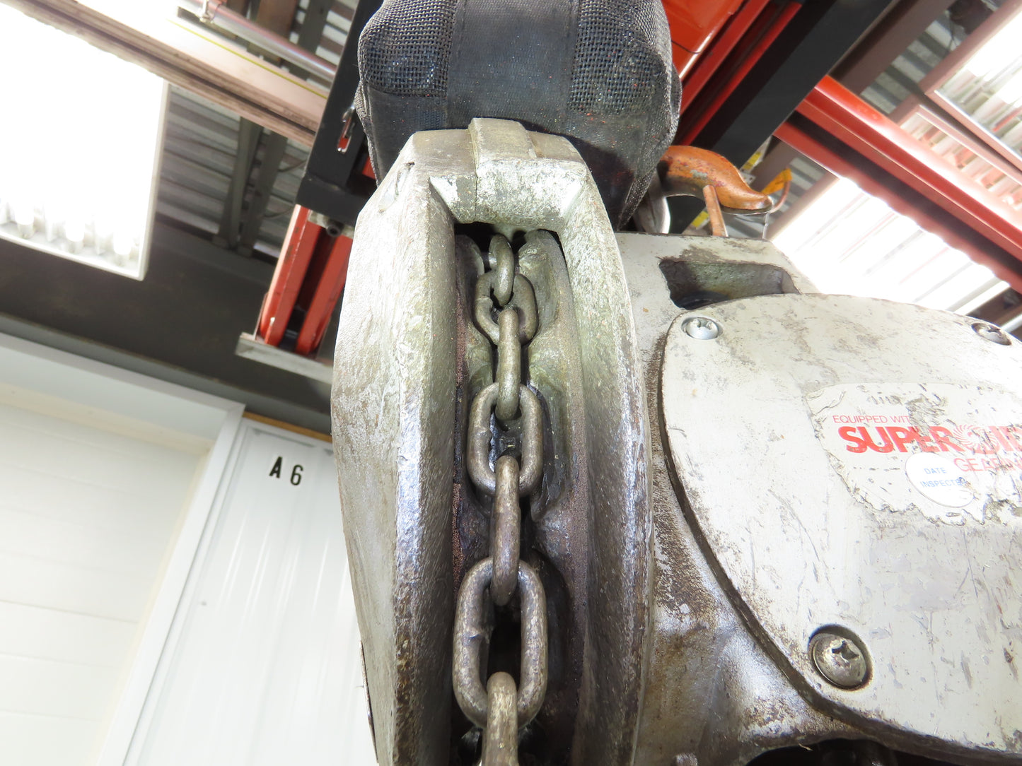 Coffing Superoid 2 Ton 4000Lb Manual Chain Fall Hand Hoist 12' 9" Lift