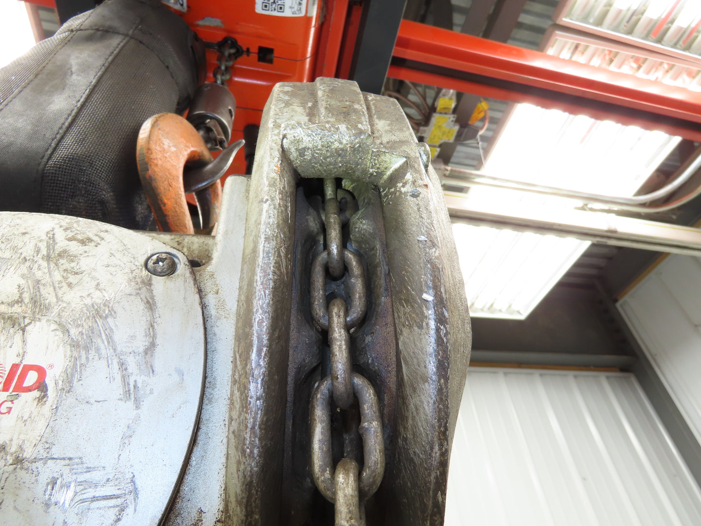 Coffing Superoid 2 Ton 4000Lb Manual Chain Fall Hand Hoist 12' 9" Lift