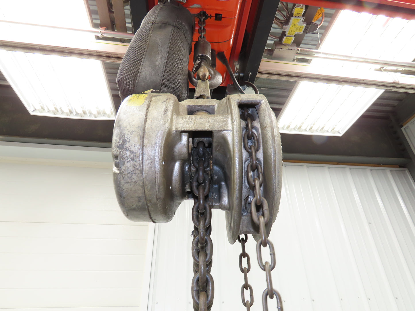 CM Cyclone Model S 2 Ton 4000Lb Manual Chain Fall Hand Hoist 10' Lift