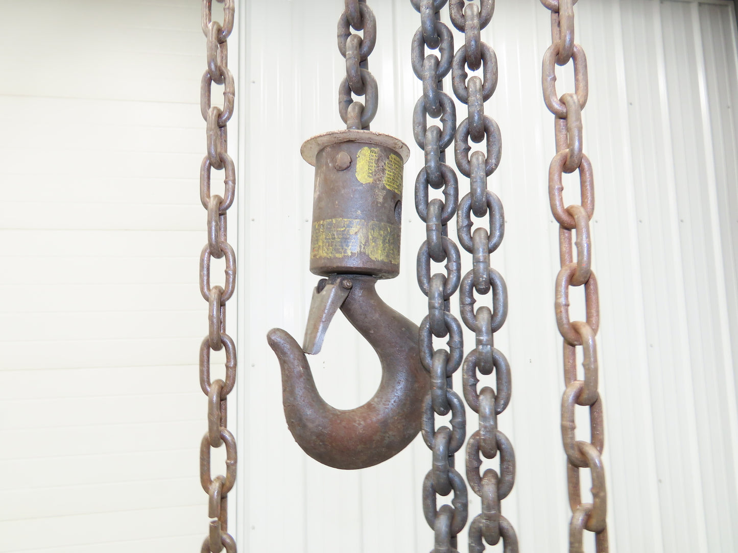 CM Cyclone 1-1/2 Ton 3000Lb Manual Chain Fall Hand Hoist 16' Lift