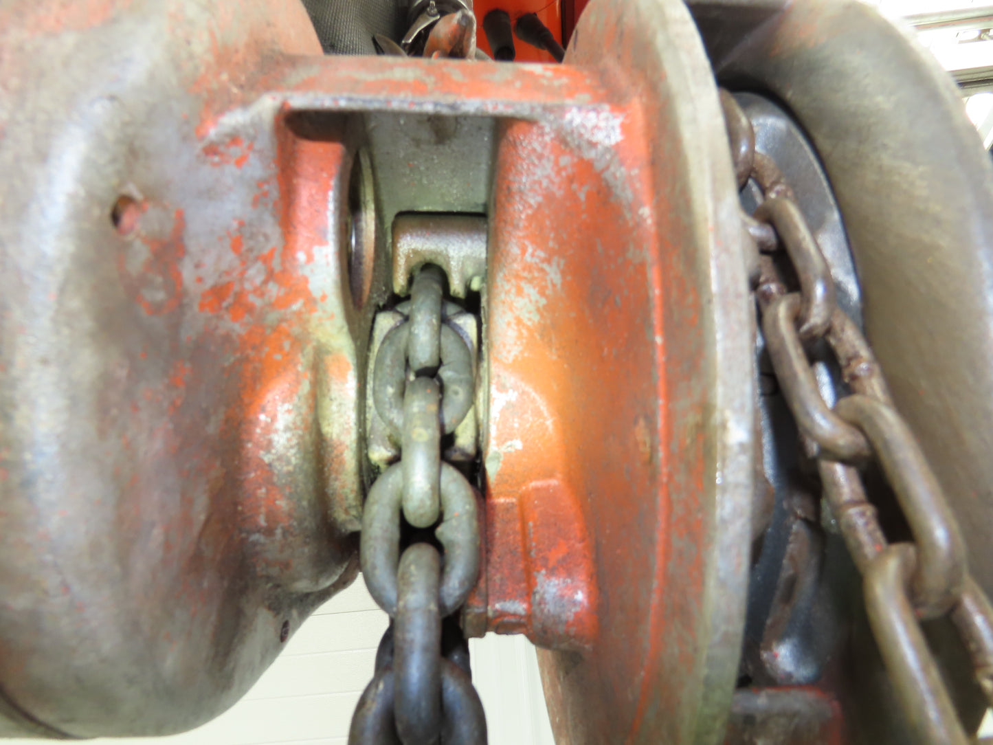 CM Cyclone 1-1/2 Ton 3000Lb Manual Chain Fall Hand Hoist 16' Lift