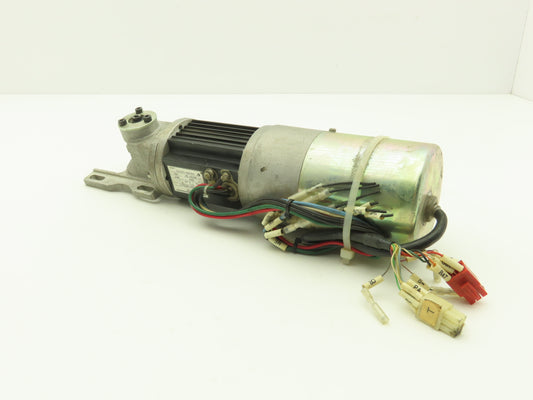 Yaskawa USASEM-02YRW12 AC Servo Motor 154W 3000rpm w/Encoder Right Angle Output