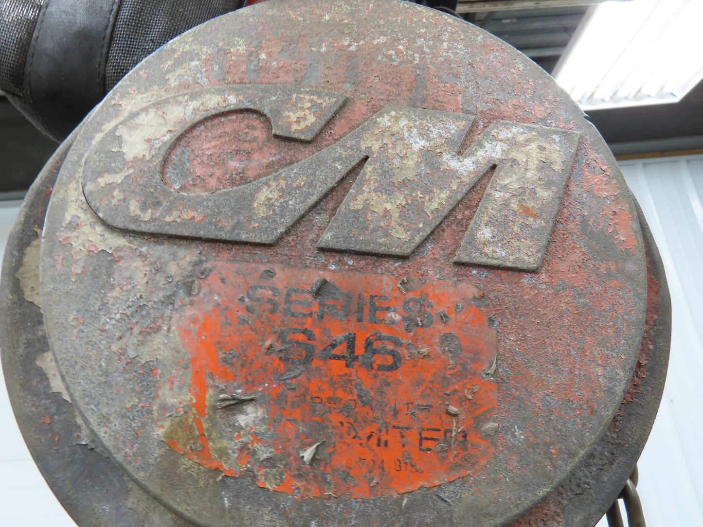 CM Cyclone Series 646 1-1/2 Ton 3000Lb Manual Chain Fall Hand Hoist 20' Lift