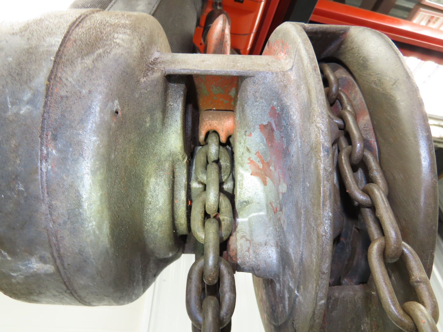 CM Cyclone Series 646 1-1/2 Ton 3000Lb Manual Chain Fall Hand Hoist 20' Lift