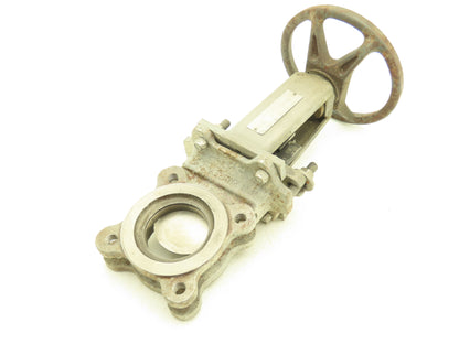 DeZurik 9258994 3" Knife Gate Valve 316 SS Rising Stem Fig. KGS Riser SS