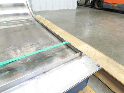 Puritan 16"W x 68"L Magnetic Belt-Free Incline Chip Conveyor 230/460V 3PH