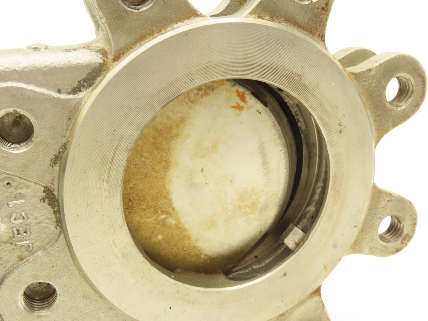 Velan L12-0320B-13BL  4" Stainless Knife Gate Valve 316SS Rising Stem Lug Style