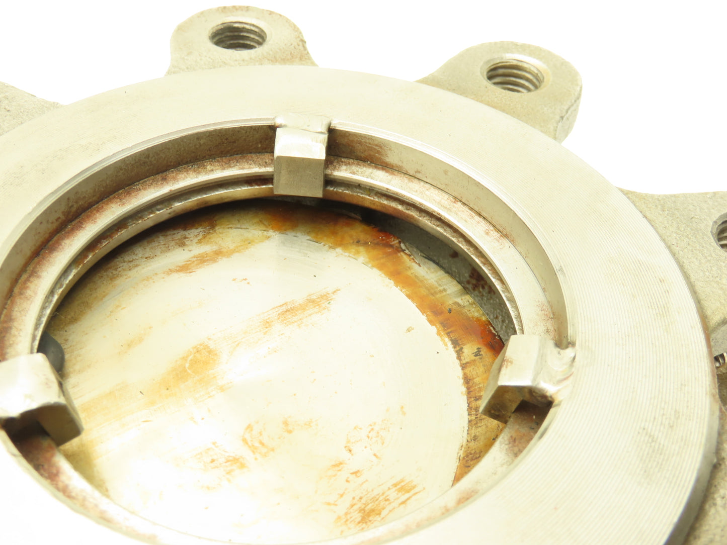 Velan L12-0320B-13BL  4" Stainless Knife Gate Valve 316SS Rising Stem Lug Style