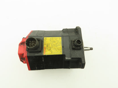Fanuc AC Servo Motor 1.4kw 3PH 4000 RPM 138V Encoder A860-2014-T301