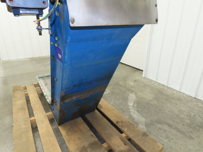 Puritan 16"W x 68"L Magnetic Belt-Free Incline Chip Conveyor .5Hp 230/460V 3PH