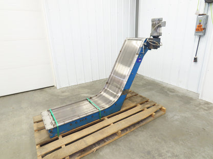 Puritan 16"W x 68"L Magnetic Belt-Free Incline Chip Conveyor .5Hp 230/460V 3PH
