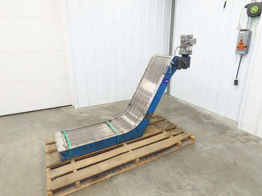 Puritan 16"W x 68"L Magnetic Belt-Free Incline Chip Conveyor .5Hp 230/460V 3PH