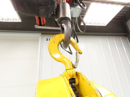 Yale BS 5 1 Ton 2000Lb Manual Chain Fall Hand Hoist 10' Lift