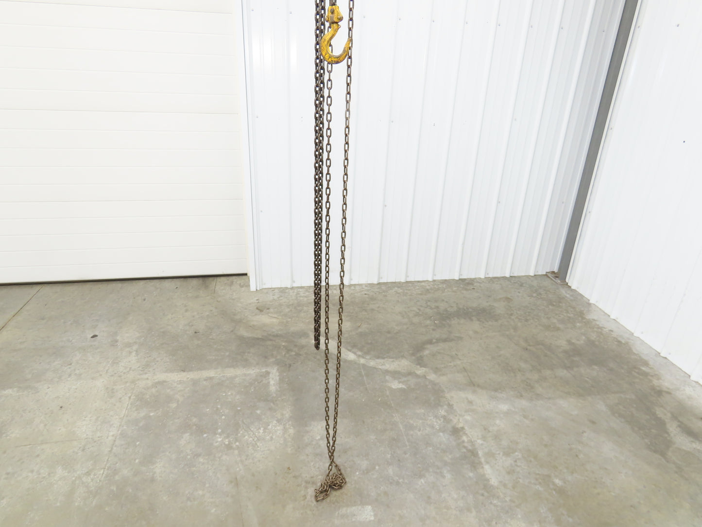 Yale BS 5 1 Ton 2000Lb Manual Chain Fall Hand Hoist 10' Lift