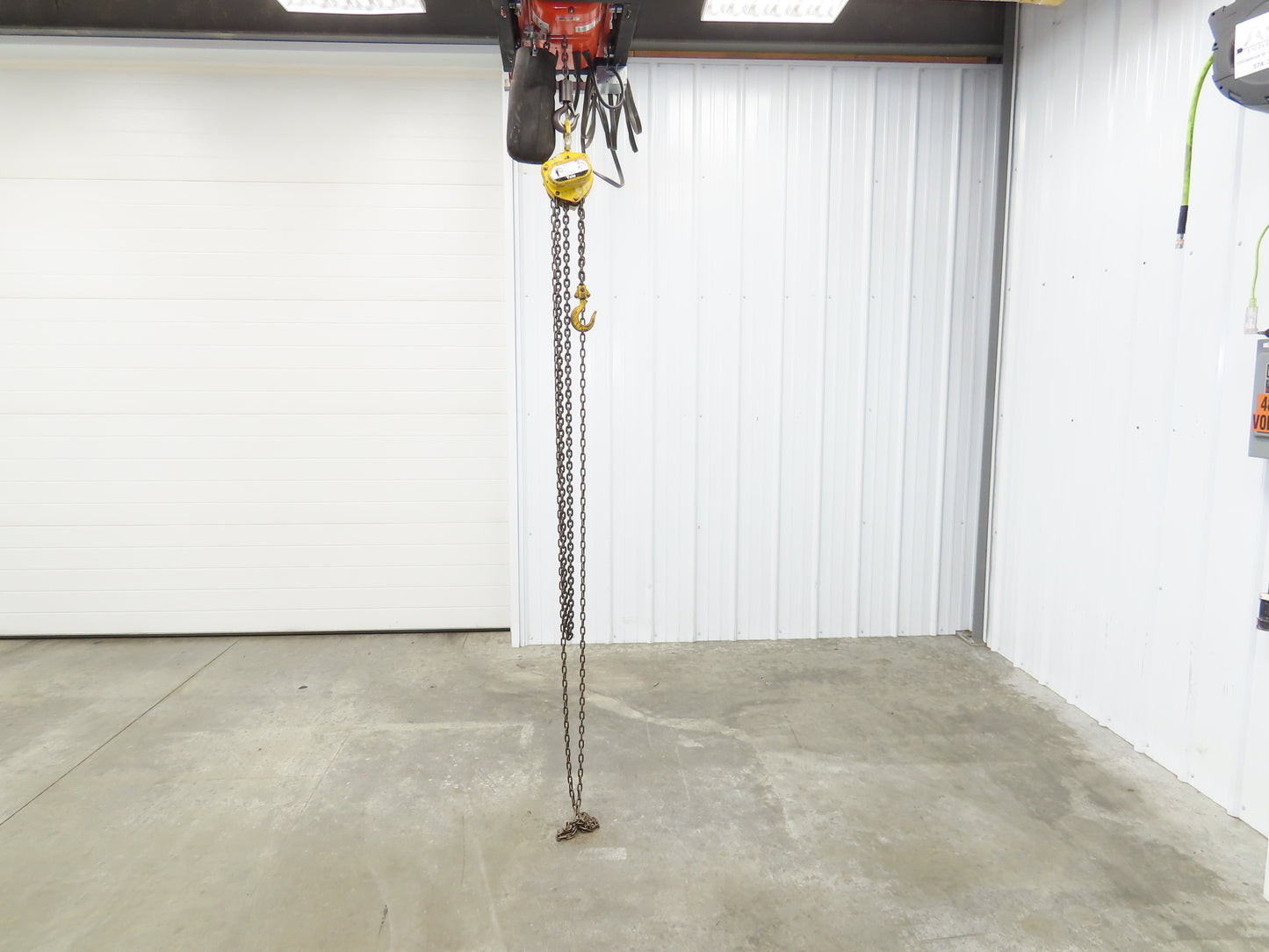 Yale BS 5 1 Ton 2000Lb Manual Chain Fall Hand Hoist 10' Lift