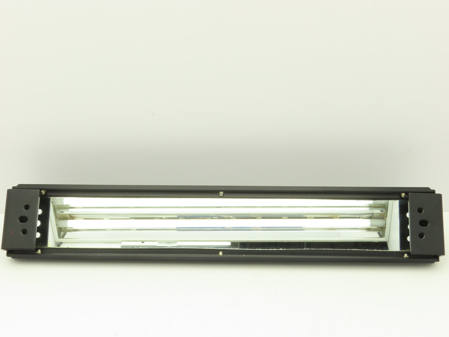 Mirror 3-1/2" x 28" Angle Bracket Swivel Mount Metal Enclosed