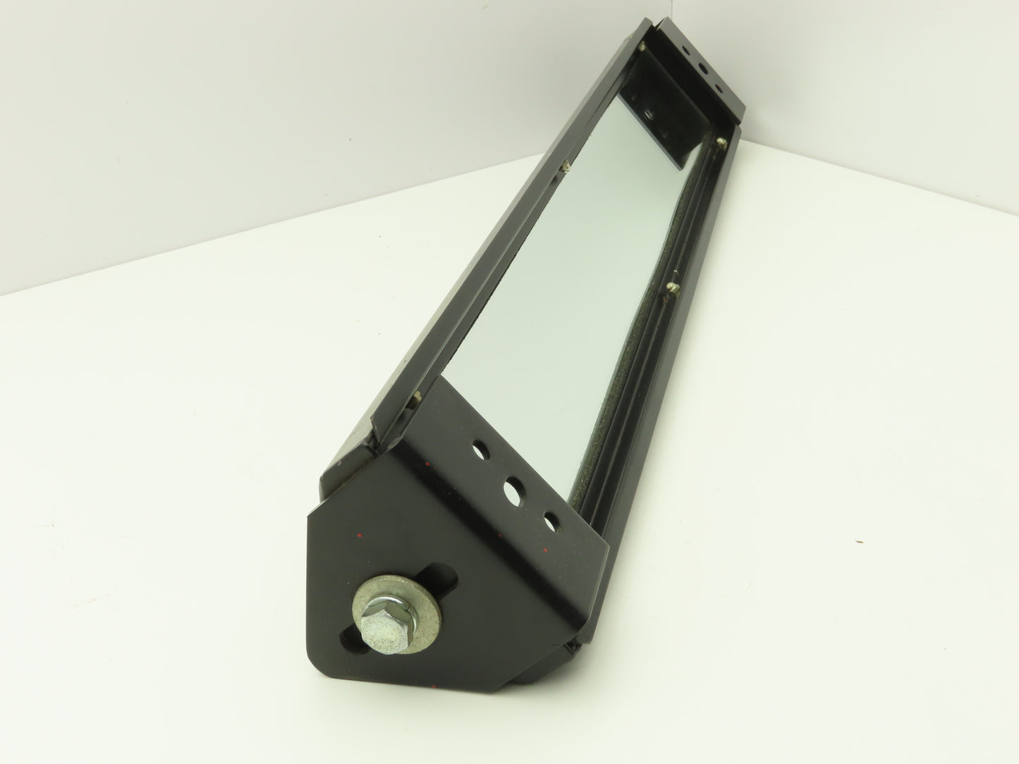 Mirror 3-1/2" x 28" Angle Bracket Swivel Mount Metal Enclosed