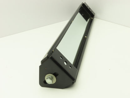 Mirror 3-1/2" x 28" Angle Bracket Swivel Mount Metal Enclosed