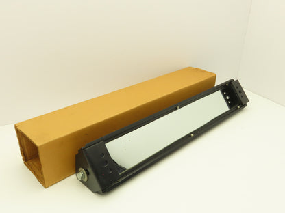 Mirror 3-1/2" x 28" Angle Bracket Swivel Mount Metal Enclosed