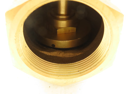 Angle Valve 2" NPT Female Threads Brass