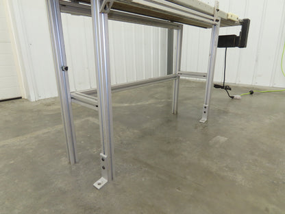 QC Industries 12"x 72" Belt Conveyor 120V Variable Speed Belt Drive 0-13FPM