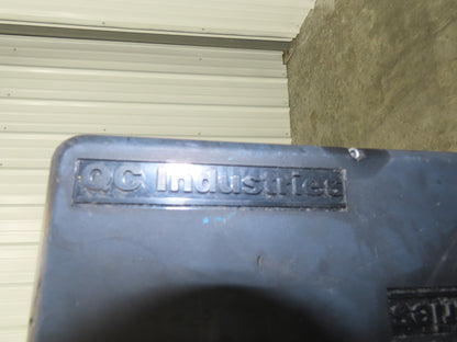 QC Industries 12"x 72" Belt Conveyor 120V Variable Speed Belt Drive 0-13FPM