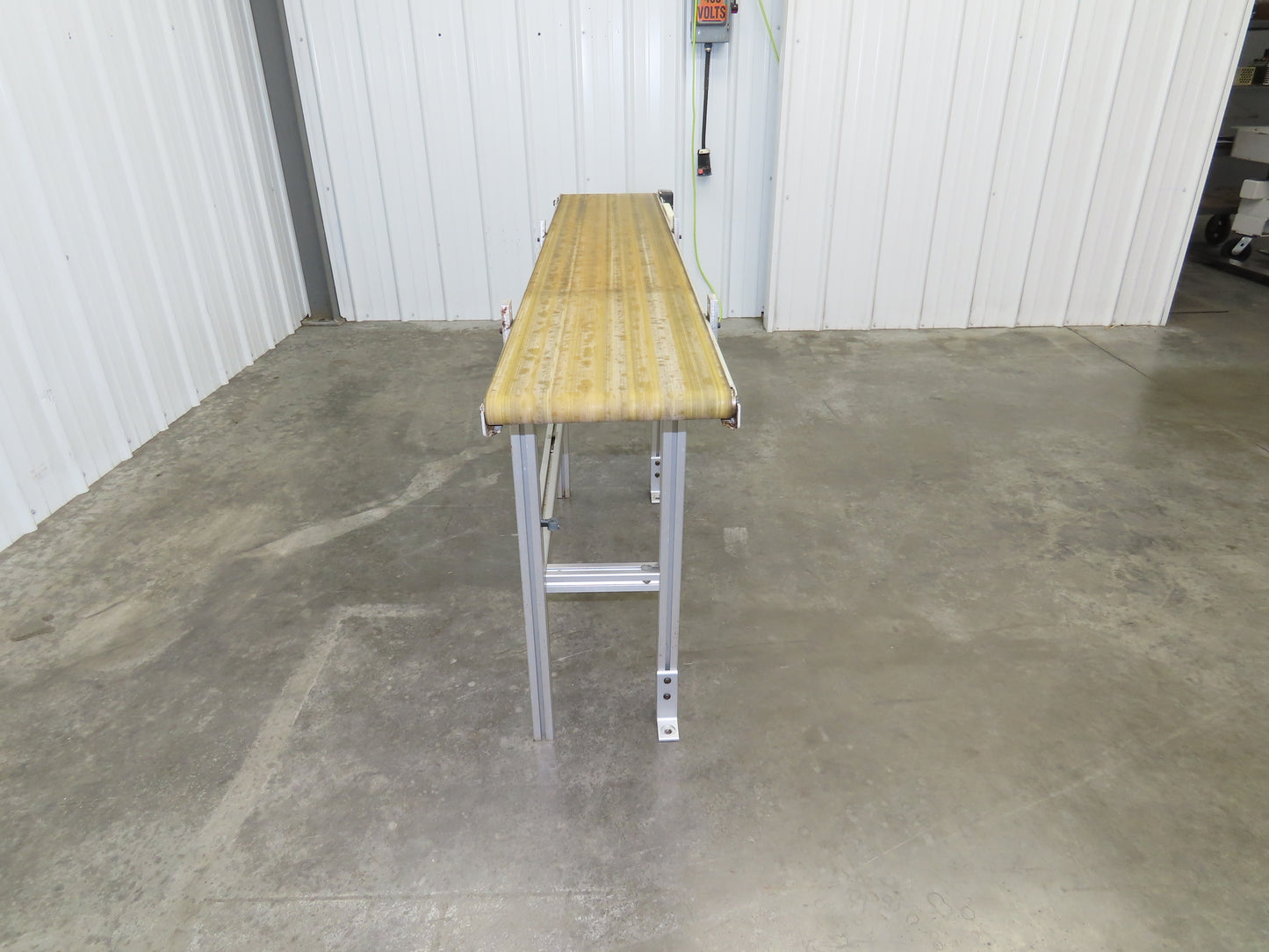 QC Industries 12"x 72" Belt Conveyor 120V Variable Speed Belt Drive 0-13FPM