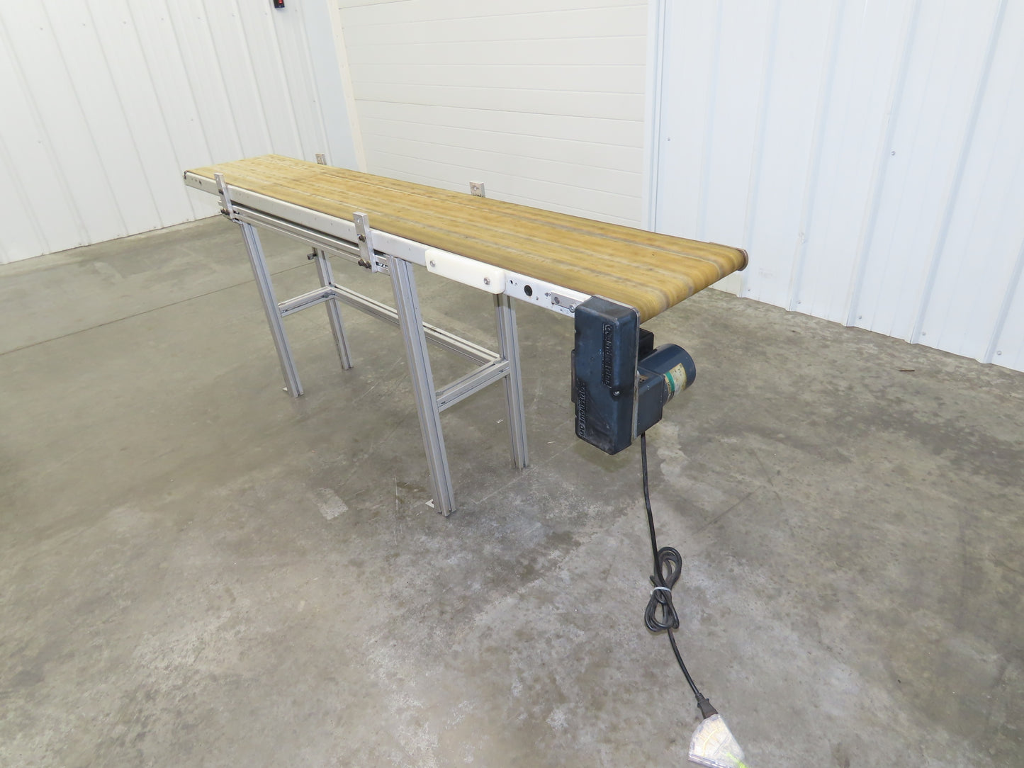 QC Industries 12"x 72" Belt Conveyor 120V Variable Speed Belt Drive 0-13FPM