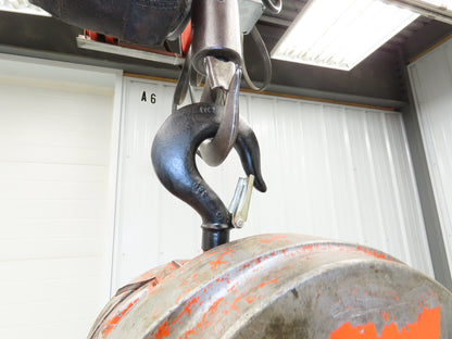 CM Cyclone Series 646 1 Ton 2000Lb Manual Chain Fall Hand Hoist 9' Lift