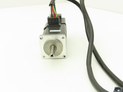 Mitsubishi AC Servo Motor 100W 3000 RPM 105V 0.7A Encoder OBA17-052