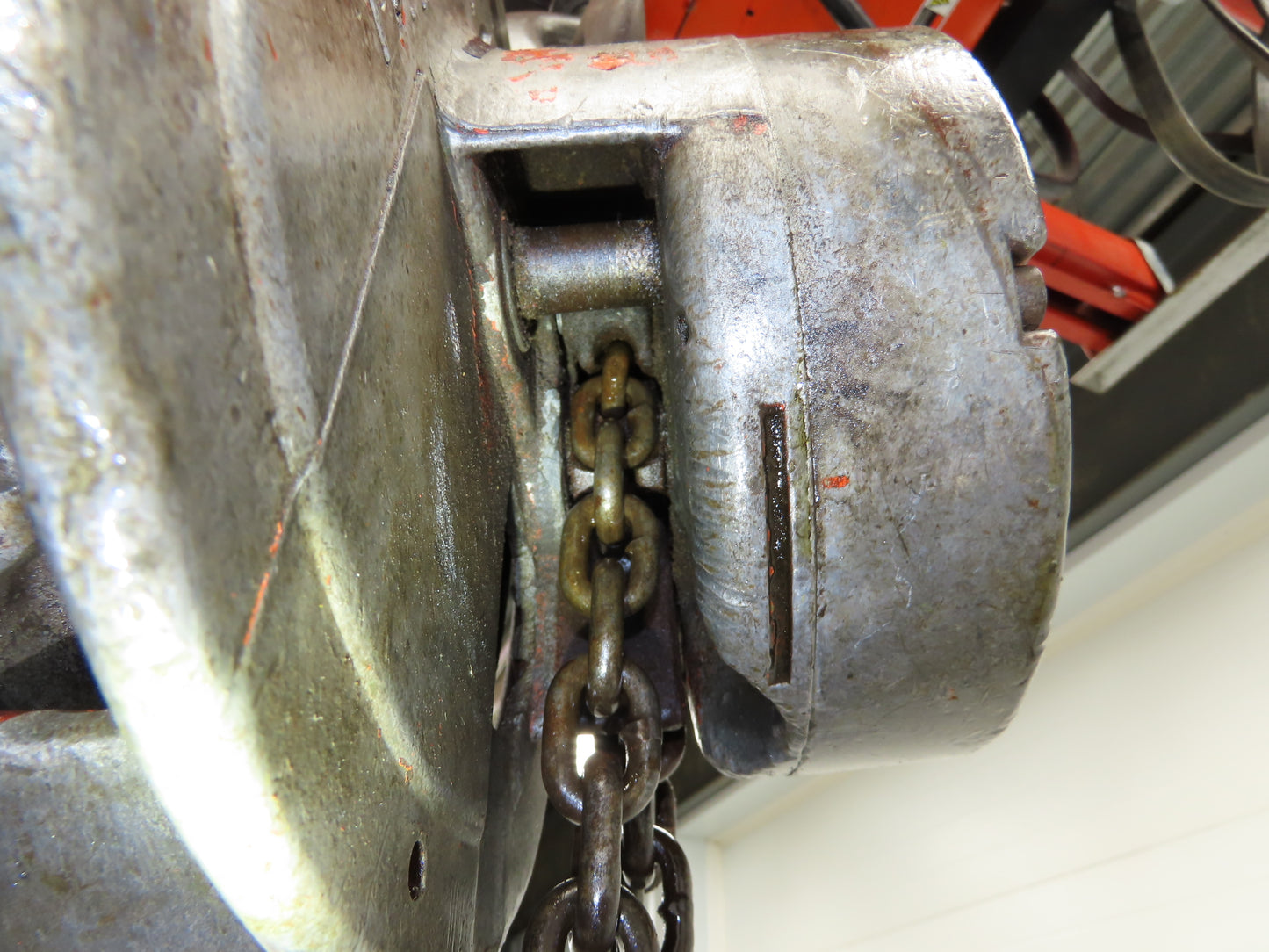 CM Cyclone Series 646 1 Ton 2000Lb Manual Chain Fall Hand Hoist 11' 6" Lift