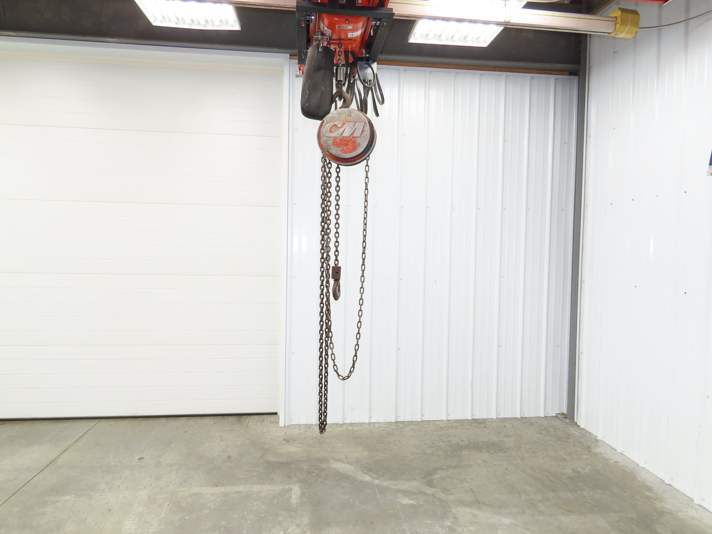 CM Cyclone Series 646 1 Ton 2000Lb Manual Chain Fall Hand Hoist 11' 6" Lift