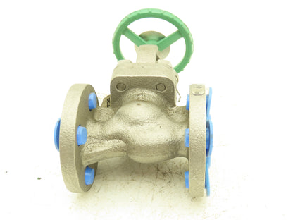 Kitz B16-34 1/2" Gate Valve Rising Stem Flanged SS CF8M Body