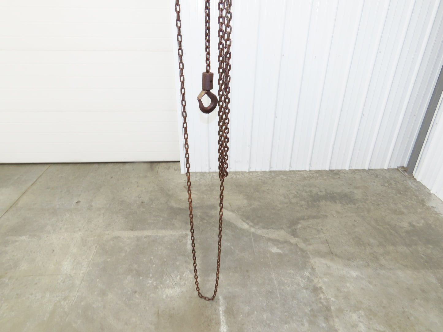 CM Cyclone 1 Ton 2000Lb Manual Chain Fall Hand Hoist 8' 6" Lift