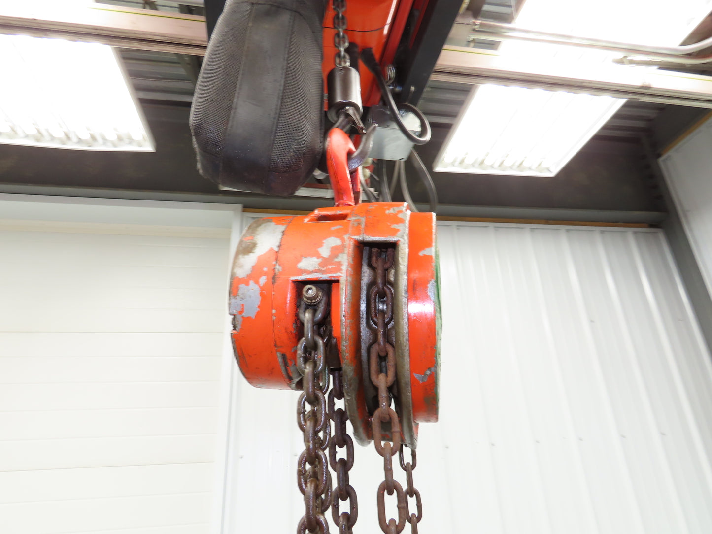 CM Cyclone 1 Ton 2000Lb Manual Chain Fall Hand Hoist 8' 6" Lift