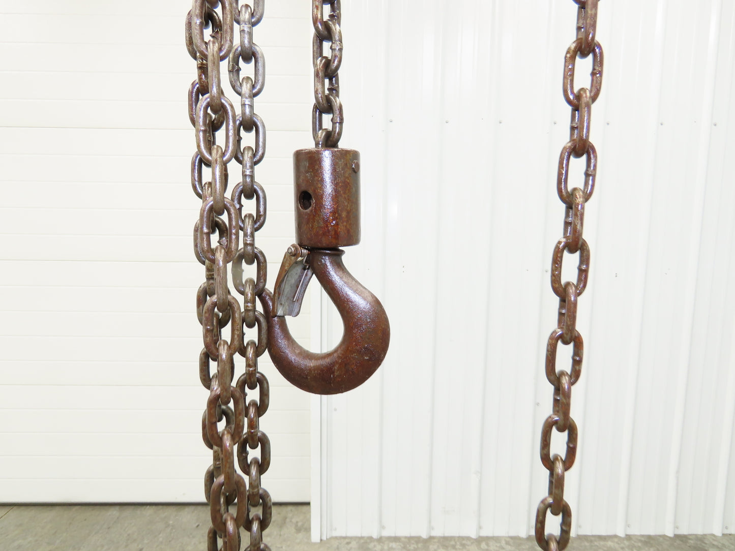 CM Cyclone 1 Ton 2000Lb Manual Chain Fall Hand Hoist 8' 6" Lift