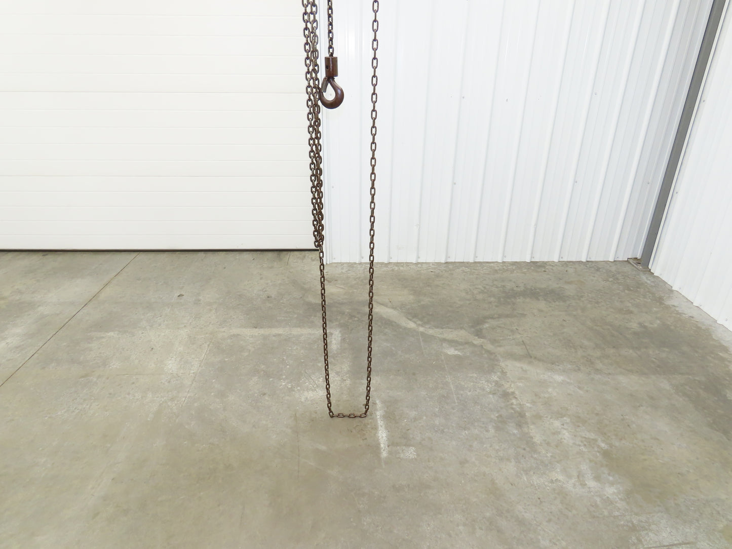 CM Cyclone 1 Ton 2000Lb Manual Chain Fall Hand Hoist 8' 6" Lift