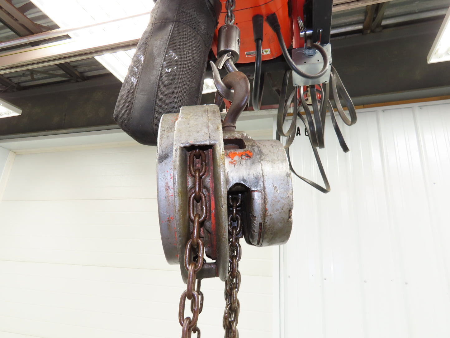 CM Cyclone 1 Ton 2000Lb Manual Chain Fall Hand Hoist 8' 6" Lift