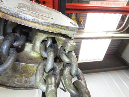 Coffing Superoid 2 Ton 4000Lb Manual Chain Fall Hand Hoist 12' 9" Lift