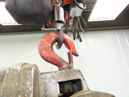 Coffing Superoid 2 Ton 4000Lb Manual Chain Fall Hand Hoist 12' 9" Lift