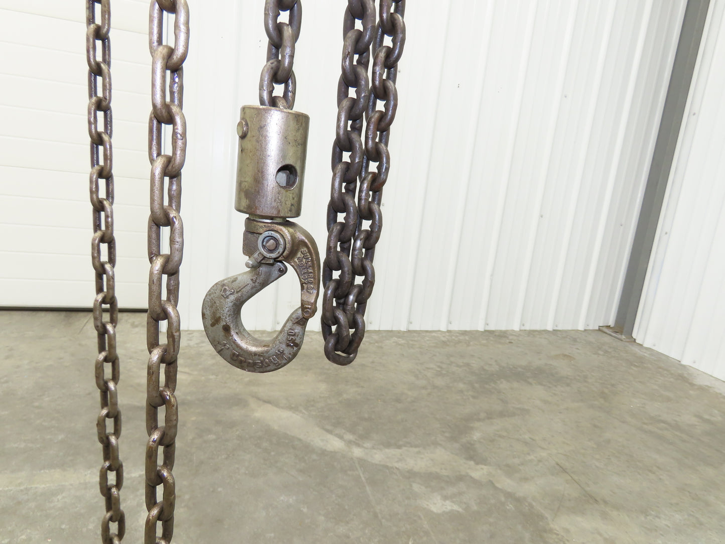 Coffing Superoid 2 Ton 4000Lb Manual Chain Fall Hand Hoist 12' 9" Lift