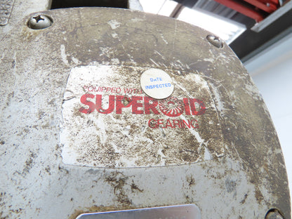 Coffing Superoid 2 Ton 4000Lb Manual Chain Fall Hand Hoist 12' 9" Lift