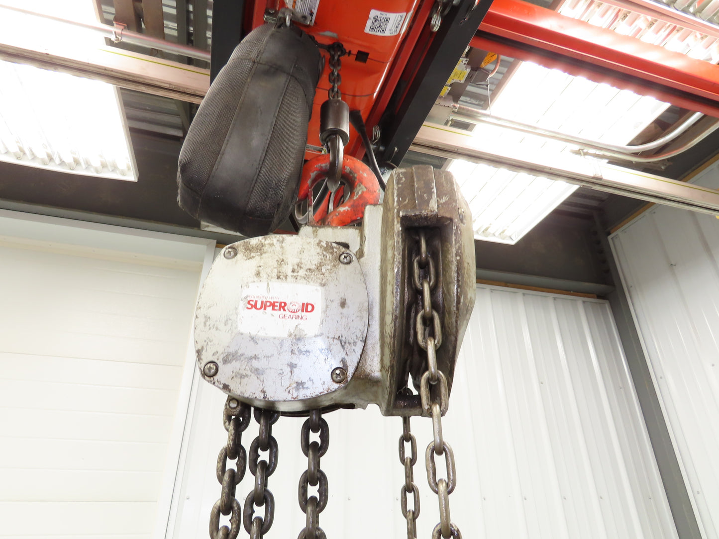 Coffing Superoid 2 Ton 4000Lb Manual Chain Fall Hand Hoist 12' 9" Lift