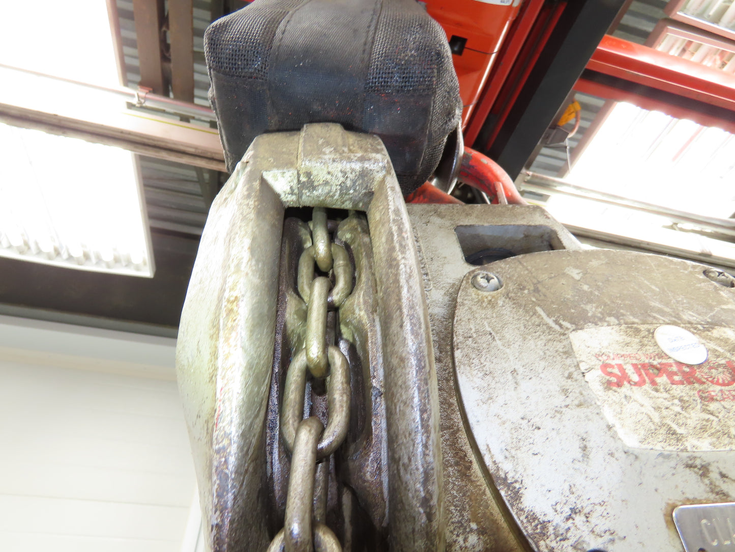 Coffing Superoid 2 Ton 4000Lb Manual Chain Fall Hand Hoist 12' 9" Lift