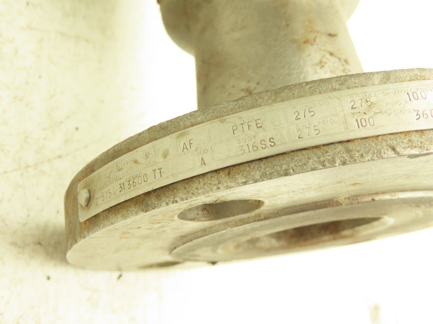 Jamesbury 2" 5150 31 3600 TT 316SS Ball Valve & Pneumatic Actuator ST50E